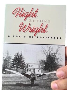 Flight Before Wright Postcard Folio 12 Mint Cards Complete Set Pre-1903 Aviation